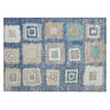 Piper Looms Chantille Geometric ACN2014 Navy Machine Washable Area Rug Scatter Main Image