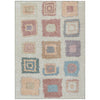 Piper Looms Chantille Geometric ACN2014 Peach Machine Washable Area Rug main image