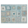 Piper Looms Chantille Geometric ACN2014 Teal Machine Washable Area Rug Scatter Main Image