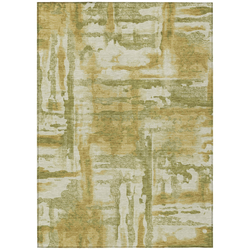 Piper Looms Chantille Abstract ACN2015 Aloe Machine Washable Area Rug main image