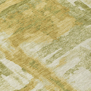 Piper Looms Chantille Abstract ACN2015 Aloe Machine Washable Area Rug Swatch Image