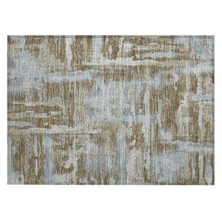 Piper Looms Chantille Abstract ACN2015 Brown Machine Washable Area Rug Scatter Main Image