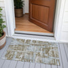 Piper Looms Chantille Abstract ACN2015 Brown Machine Washable Area Rug Scatter Outdoor Lifestyle Image Feature