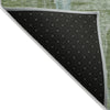 Piper Looms Chantille Abstract ACN2015 Cactus Machine Washable Area Rug Backing Image