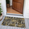 Piper Looms Chantille Abstract ACN2015 Coffee Machine Washable Area Rug Scatter Outdoor Lifestyle Image Feature