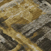 Piper Looms Chantille Abstract ACN2015 Coffee Machine Washable Area Rug Swatch Image