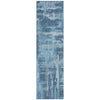 Piper Looms Chantille Abstract ACN2015 Denim Machine Washable Area Rug Runner Main Image