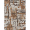 Piper Looms Chantille Abstract ACN2015 Paprika Machine Washable Area Rug main image