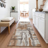 Piper Looms Chantille Abstract ACN2015 Paprika Machine Washable Area Rug Runner Lifestyle Image Feature