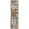 Piper Looms Chantille Abstract ACN2015 Paprika Machine Washable Area Rug Runner Main Image