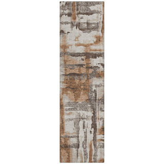 Piper Looms Chantille Abstract ACN2015 Paprika Machine Washable Area Rug Runner Main Image