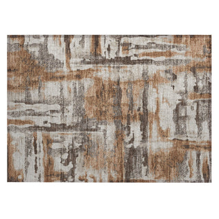 Piper Looms Chantille Abstract ACN2015 Paprika Machine Washable Area Rug Scatter Main Image