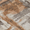 Piper Looms Chantille Abstract ACN2015 Paprika Machine Washable Area Rug Swatch Image