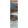 Piper Looms Chantille Abstract ACN2016 Brown Machine Washable Area Rug Runner Main Image