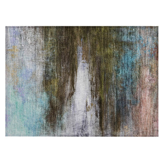 Piper Looms Chantille Abstract ACN2016 Brown Machine Washable Area Rug Scatter Main Image