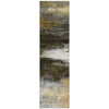 Piper Looms Chantille Abstract ACN2016 Chocolate Machine Washable Area Rug Runner Main Image