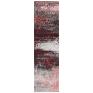 Piper Looms Chantille Abstract ACN2016 Merlot Machine Washable Area Rug Runner Main Image