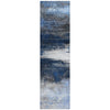 Piper Looms Chantille Abstract ACN2016 Navy Machine Washable Area Rug Runner Main Image
