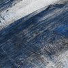 Piper Looms Chantille Abstract ACN2016 Navy Machine Washable Area Rug Swatch Image
