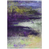 Piper Looms Chantille Abstract ACN2016 Purple Machine Washable Area Rug main image