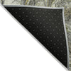 Piper Looms Chantille Abstract ACN2017 Pewter Machine Washable Area Rug Backing Image