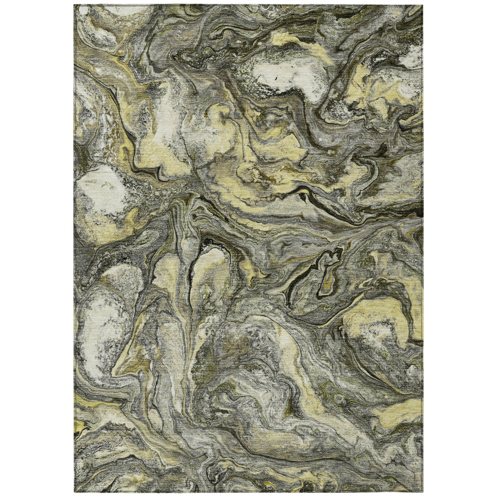 Piper Looms Chantille Abstract ACN2017 Pewter Machine Washable Area Rug main image