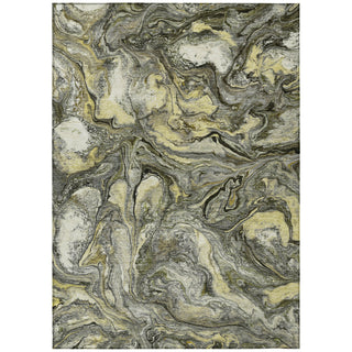 Piper Looms Chantille Abstract ACN2017 Pewter Machine Washable Area Rug main image