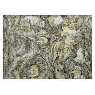 Piper Looms Chantille Abstract ACN2017 Pewter Machine Washable Area Rug Scatter Main Image
