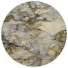 Piper Looms Chantille Abstract ACN2018 Pewter Machine Washable Area Rug Round Main Image