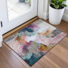 Piper Looms Chantille Abstract ACN2019 Blush Machine Washable Area Rug Scatter Lifestyle Image Feature