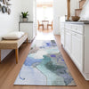 Piper Looms Chantille Abstract ACN2019 Brown Machine Washable Area Rug Runner Lifestyle Image Feature
