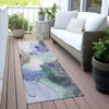 Piper Looms Chantille Abstract ACN2019 Brown Machine Washable Area Rug Runner Outdoor Lifestyle Image Feature