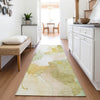 Piper Looms Chantille Abstract ACN2019 Fern Machine Washable Area Rug Runner Lifestyle Image Feature