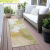 Piper Looms Chantille Abstract ACN2019 Fern Machine Washable Area Rug Runner Outdoor Lifestyle Image Feature