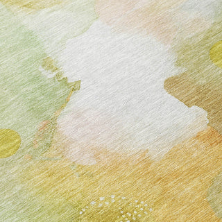 Piper Looms Chantille Abstract ACN2019 Fern Machine Washable Area Rug Swatch Image