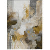 Piper Looms Chantille Abstract ACN2019 Mocha Machine Washable Area Rug main image