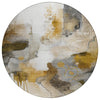 Piper Looms Chantille Abstract ACN2019 Mocha Machine Washable Area Rug Round Main Image