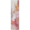 Piper Looms Chantille Abstract ACN2019 Pink Machine Washable Area Rug Runner Main Image