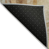Piper Looms Chantille Abstract ACN2020 Copper Machine Washable Area Rug Backing Image