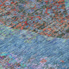 Piper Looms Chantille Border ACN2021 Blue Machine Washable Area Rug Swatch Image