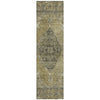 Piper Looms Chantille Border ACN2021 Khaki Machine Washable Area Rug Runner Main Image
