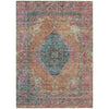 Piper Looms Chantille Border ACN2021 Orange Machine Washable Area Rug main image