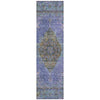 Piper Looms Chantille Border ACN2021 Purple Machine Washable Area Rug Runner Main Image