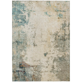 Piper Looms Chantille Abstract ACN2022 Ivory Machine Washable Area Rug main image