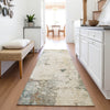 Piper Looms Chantille Abstract ACN2022 Ivory Machine Washable Area Rug Runner Lifestyle Image Feature