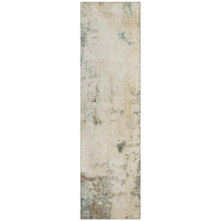 Piper Looms Chantille Abstract ACN2022 Ivory Machine Washable Area Rug Runner Main Image