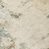 Piper Looms Chantille Abstract ACN2022 Ivory Machine Washable Area Rug Swatch Image
