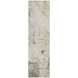 Piper Looms Chantille Abstract ACN2022 Pewter Machine Washable Area Rug Runner Main Image