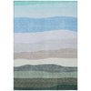 Piper Looms Chantille Stripes ACN2023 Green Machine Washable Area Rug main image