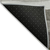 Piper Looms Chantille Stripes ACN2023 Pewter Machine Washable Area Rug Backing Image